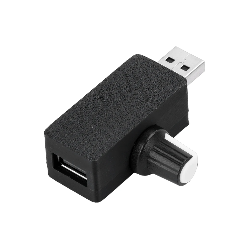 USB-A Male-female Interface Speed Controller Voltage Regulation Module 2.5V-8V for Mini Fan LED Light