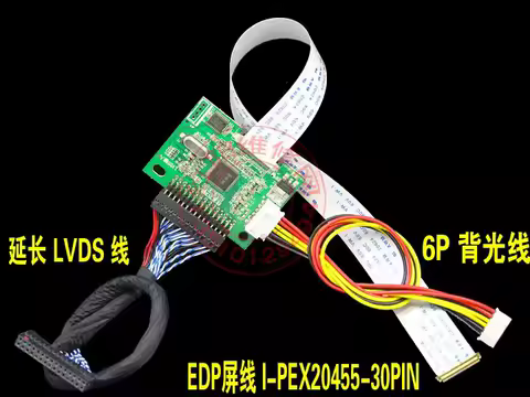 LVDS to EDP signal drives the extension line 1920*1080 K1 and the screen changing adapter 1366*768 can be 5V or 3V decoding deck