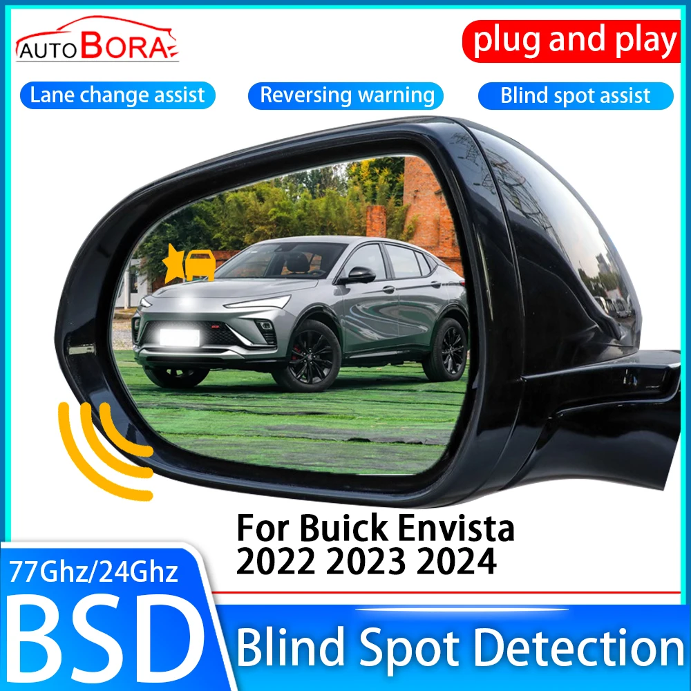 Car Blind Spot Detection System, Sensor Drive Espelho retrovisor Monitoramento, Buick Envista, BSD, BSA, BSM, Camaro, 2022, 2023, 2024