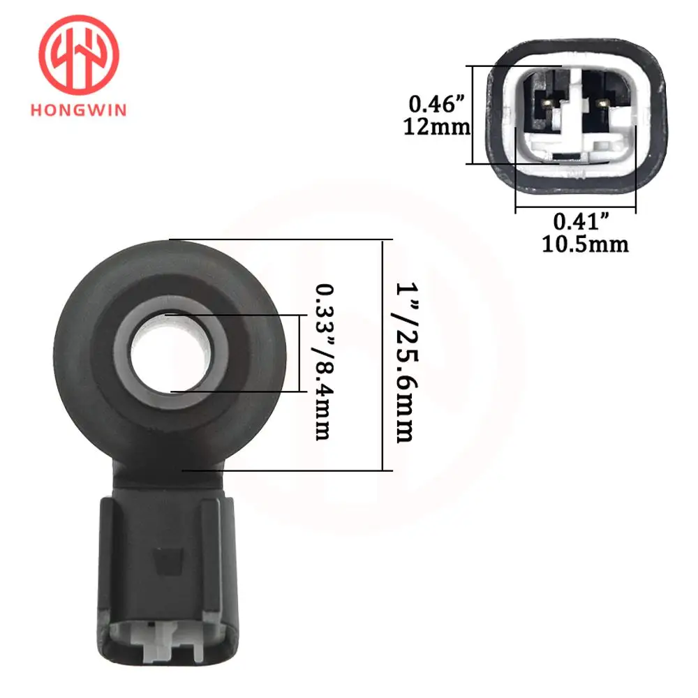 Zupełnie nowy czujnik detonacji puka 2R3A-12A699-AA 2R3A12A699AA dla Ford Fusion Escape Mercury Milan Mazda Tribute 2009-2012 3.0L