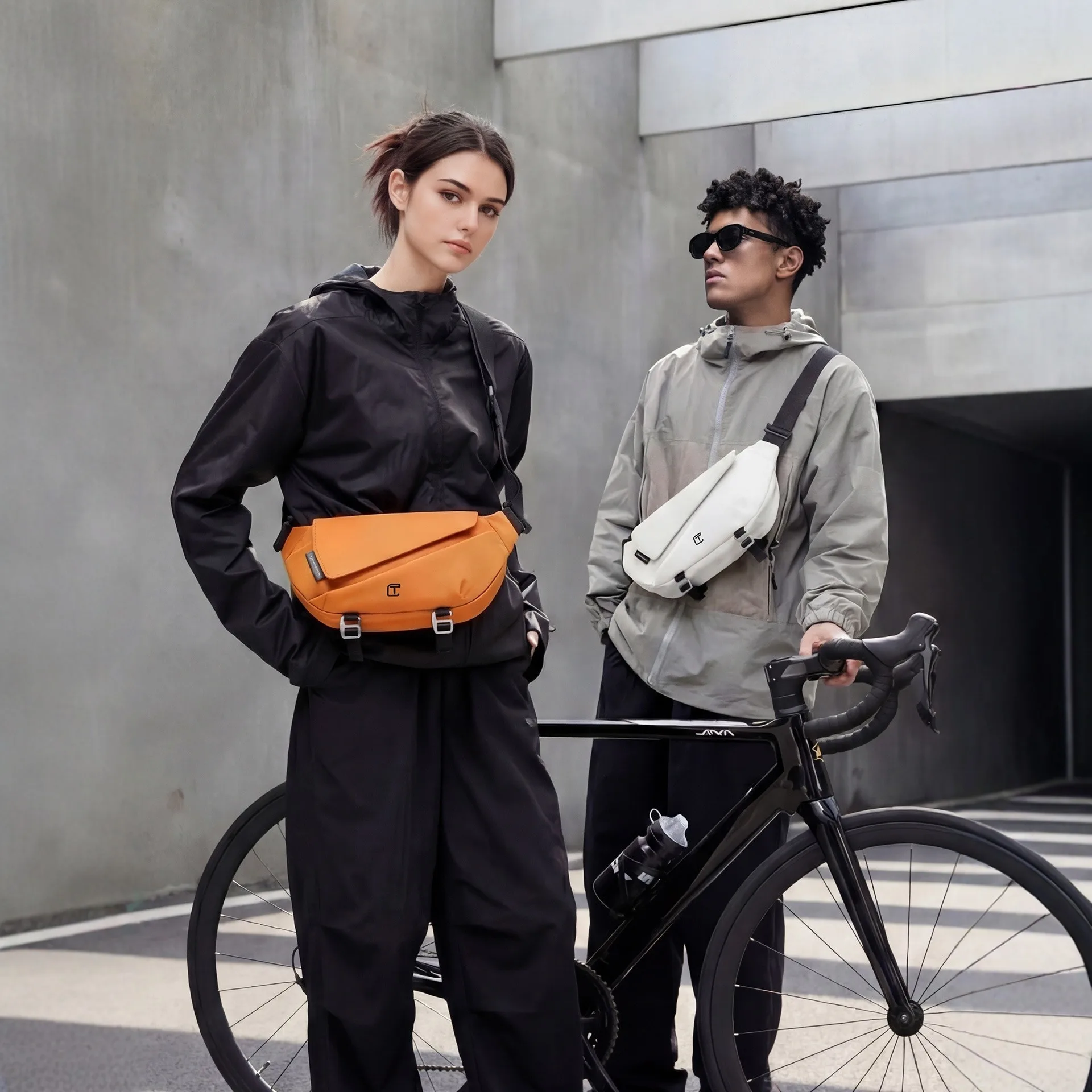 

Модная водонепроницаемая поясная сумка унисекс, однотонная, для путешествий, для телефона, нагрудная сумка, сумка через плечо