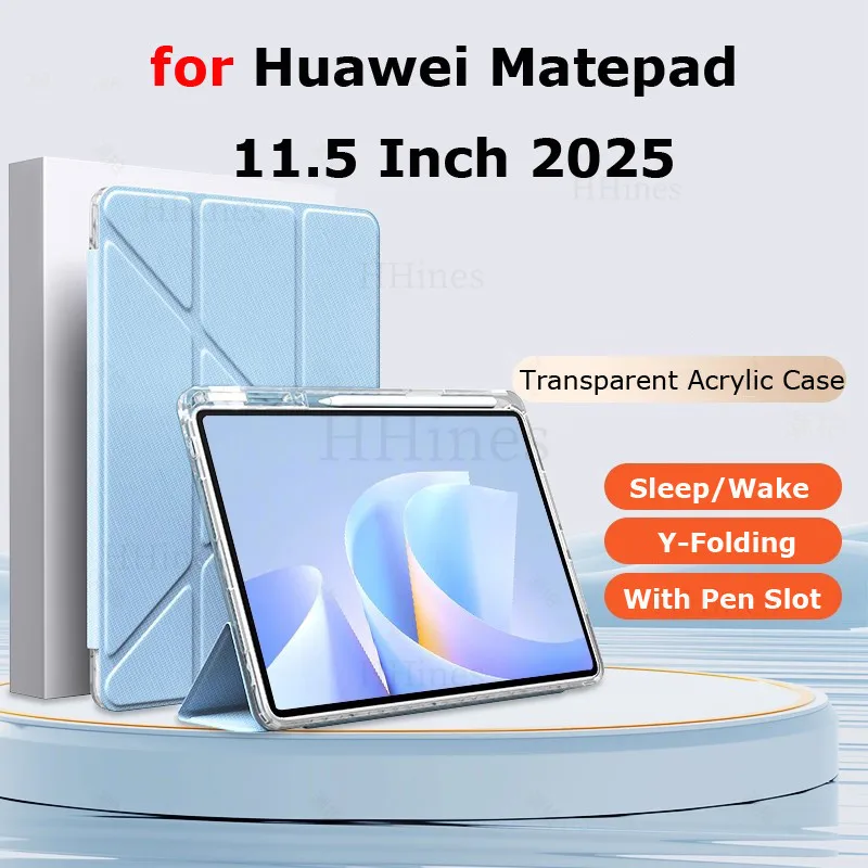 

Чехлы для Huawei Matepad 11,5 "2025 PaperMatte Edition SE 11 дюймов Air 11,5 11,5 S Pro 11 10,4, прозрачный акриловый чехол для планшета