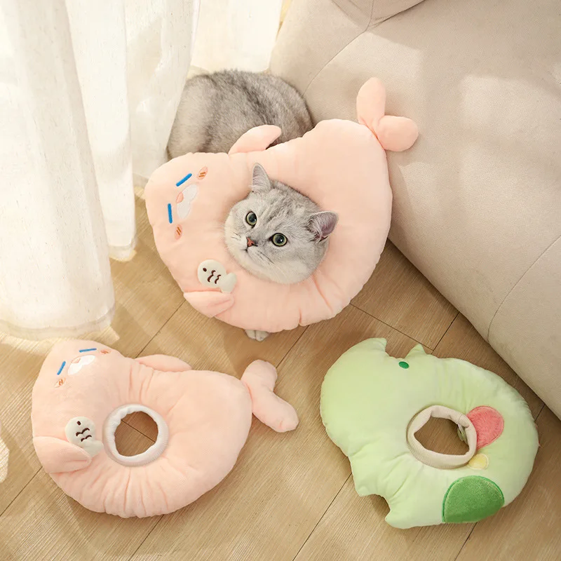 

Elizabeth Ring Dog Pet Collar Soft Anti-Licking Cute Jewelry Scarf Cover