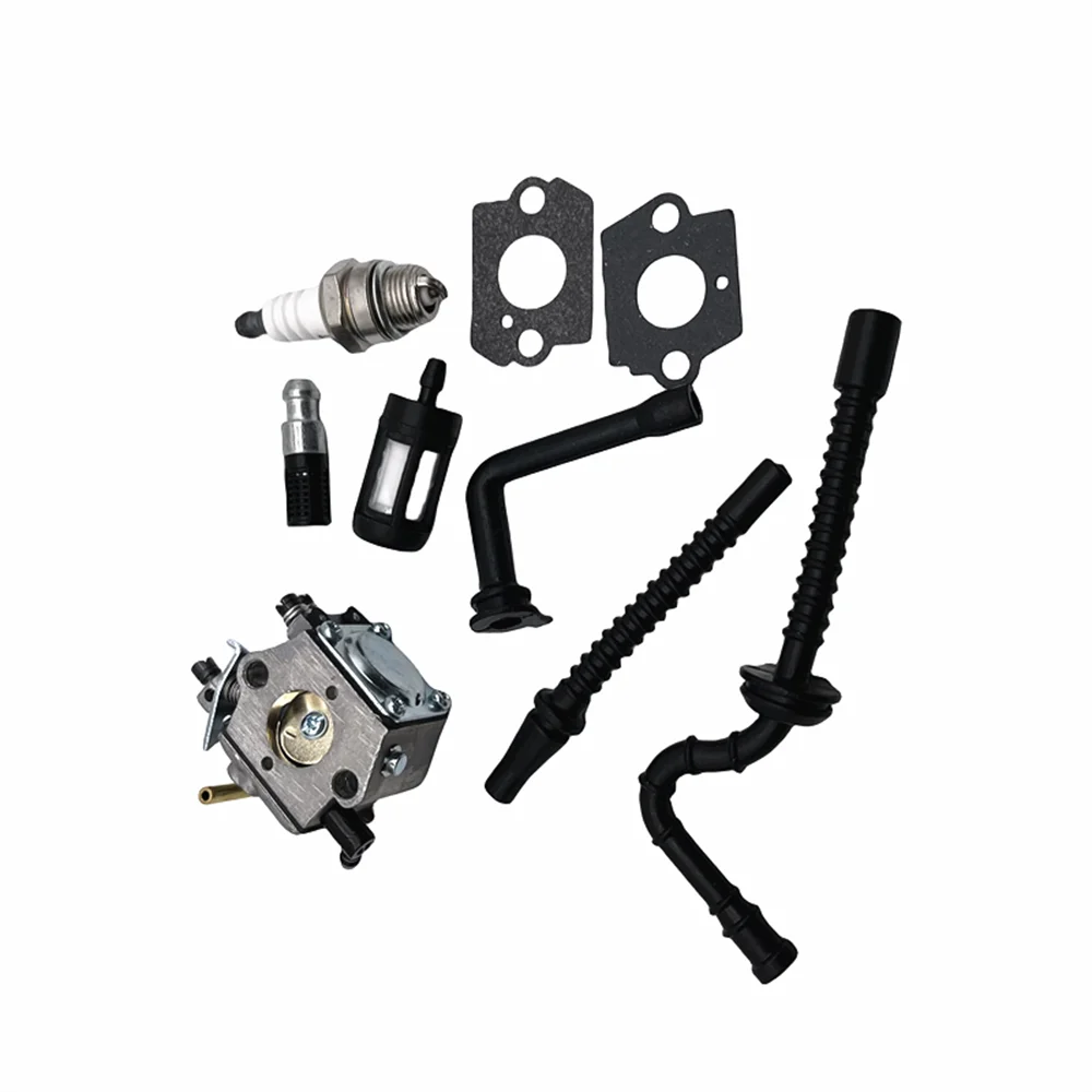 Gaźnik do piły łańcuchowej Stihl MS240 MS260 024 026 WT-194 Zestaw uszczelek filtra powietrza i paliwa do piły łańcuchowej