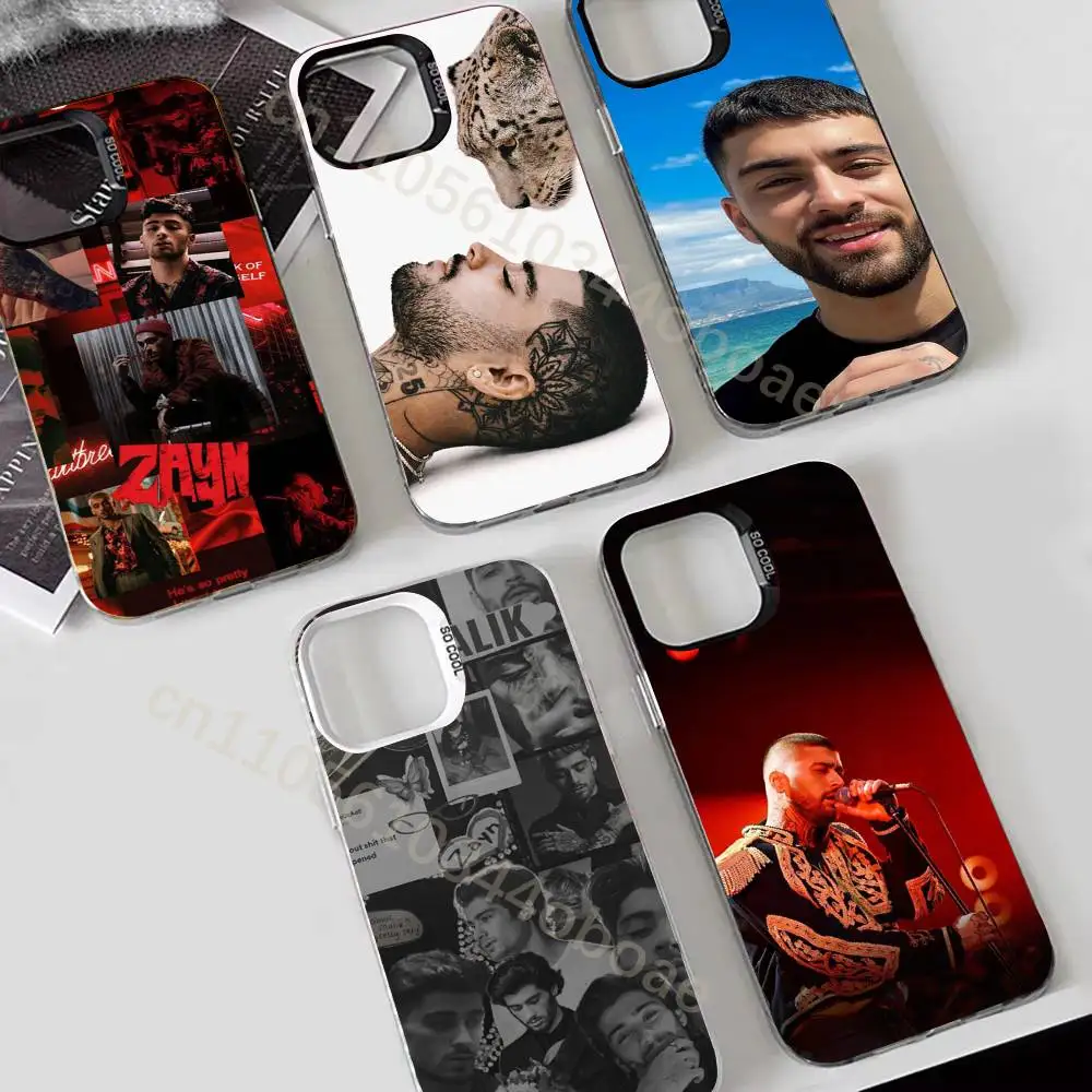 

Singer Z-Zayn Phone Case For iPhone 17,16,15,14,13,12,11,Pro,Max,Plus Shockproof Cover