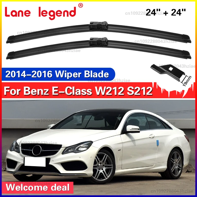 

For Mercedes Benz E Class W212 S212 Front Wiper Blades 2014 2015 2016 E250 E300 E350 E400 E550 Windscreen Windshield Window