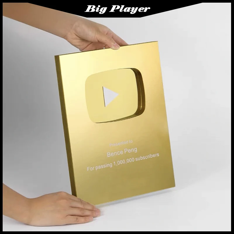 ميدالية جائزة فيديو مستقلة لعام 2025، طباعة ذهبية وفضية بالأشعة فوق البنفسجية، لوحة اسم مخصصة، ميدالية شرف درع الكأس المعدنية