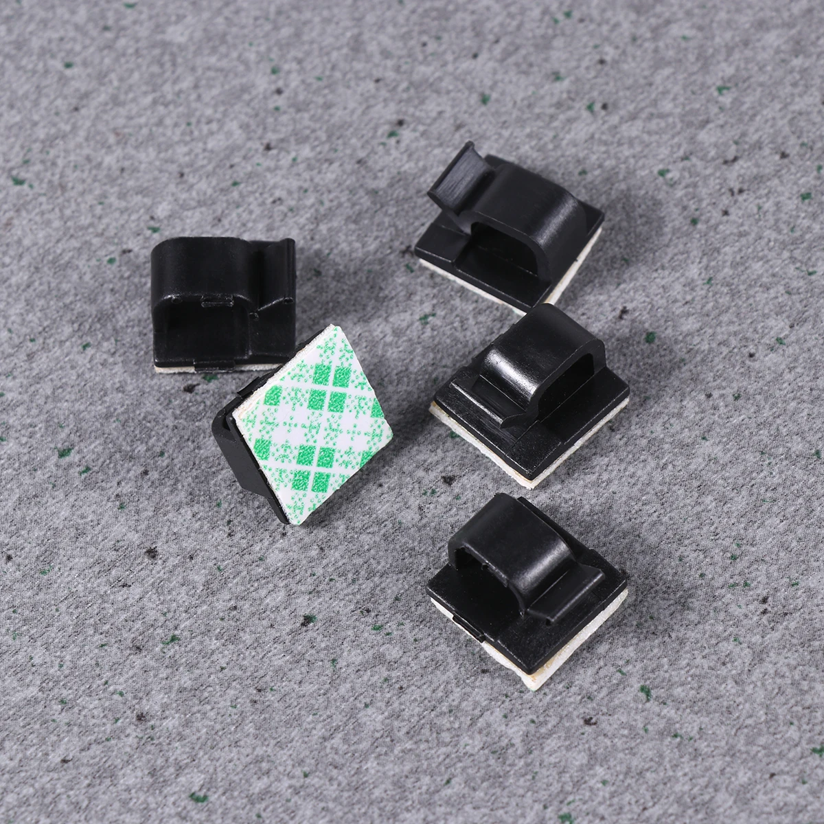 

100pcs Clip Wire Clip Self Adhesive Cable Clamp Wire Management Holder For Network Usb Keyboard Mouse Cable Car Dvr Office Home