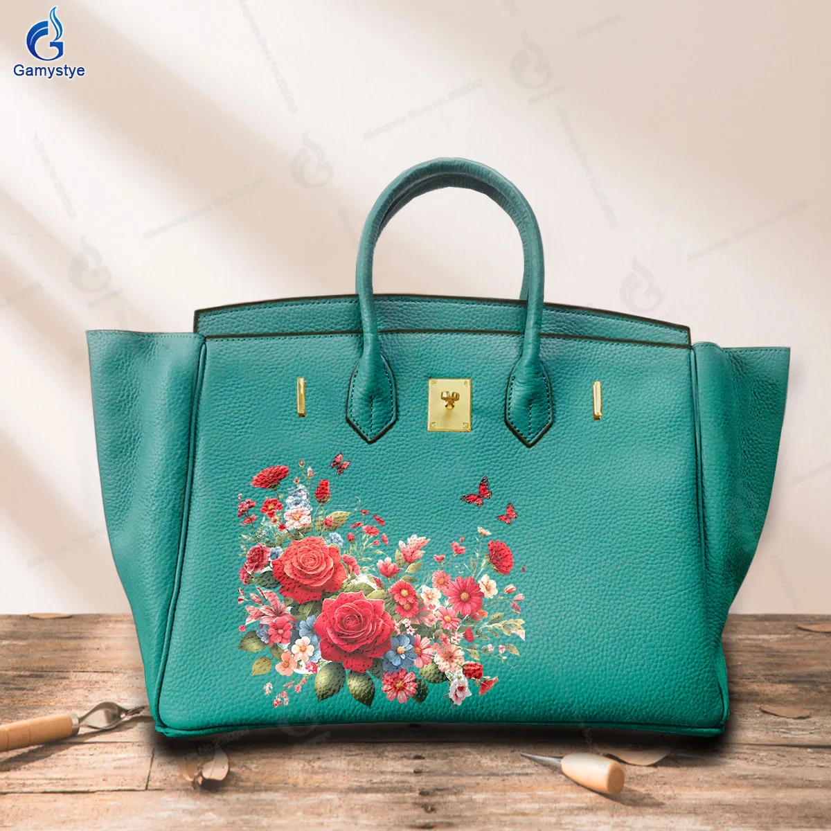 Shoulder Bag Printed Handbags Trader Tote Bag Ladies Tote Flowers Prevalent Messenger Shoulder Bag for Women Latest Fashion Top