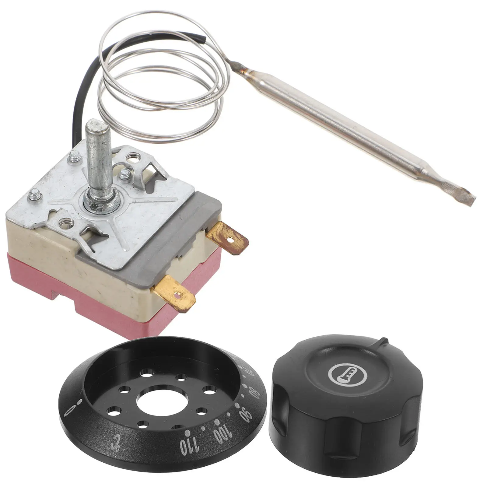 Expansion Type Digital Thermostat for Oven Fryer Water Heater Adjustable Temperature Control Versatile Kitchen Appliance Safety