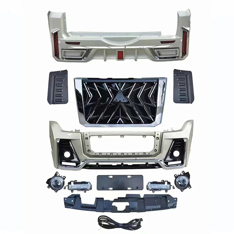 New Style Shengyuan Modify Front Bumper Rear Bumper Body Kit For Mitsubishi Pajero Body Kit V97 V93 V98