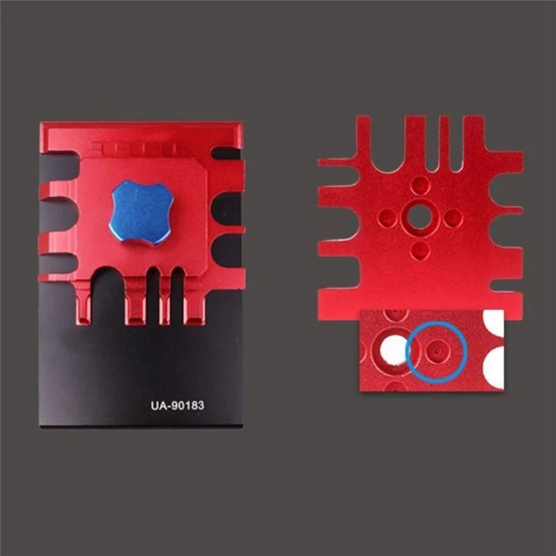 Morsa piegatubi per fogli incisi ABCL per modelli in scala Strumenti per la creazione di accessori per hobby per parti incise fotografiche Strumento di assemblaggio del modello piegatrice