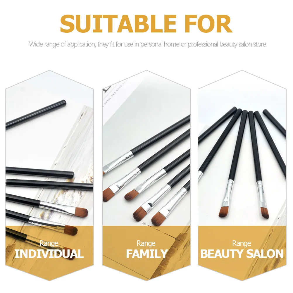 25Pcs Thin Makeup Brushes Precision Angled Tips for Eyeliner Concealer Lip Brow Shading Easy Clean Compact Design Women