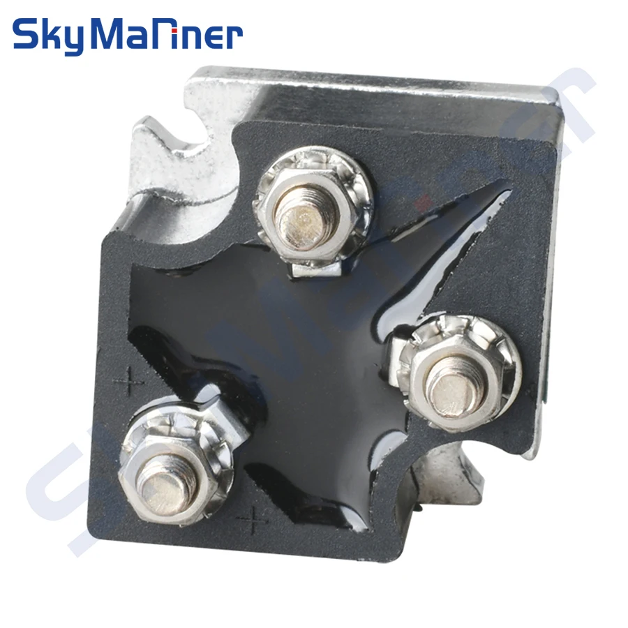

Black Aluminum Rectifier Voltage Regulator Replacement 62351A1 for Mercury Mariner Outboard Motors 1976-1998 6-200HP