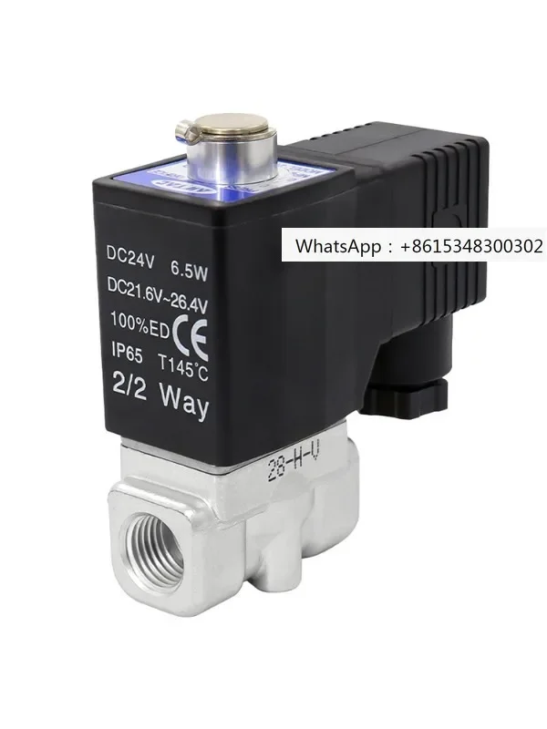 AirTac/Yadeke Fluid Control Valve Two Port Two Position 2KL Series Direct Acting Normally Closed 2KL03008A