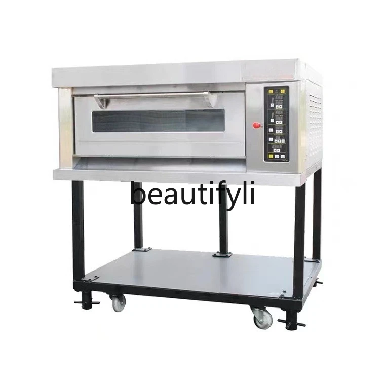 

Commercial flat furnace electric heating large capacity first and second floor multi-functional baking oven