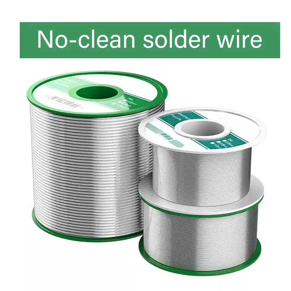 سلك لحام عالي النقاء بنسبة 63% يحتوي على سلك قصدير من الصنوبري الأساسي، لحام منزلي غير نظيف وصديق للبيئة