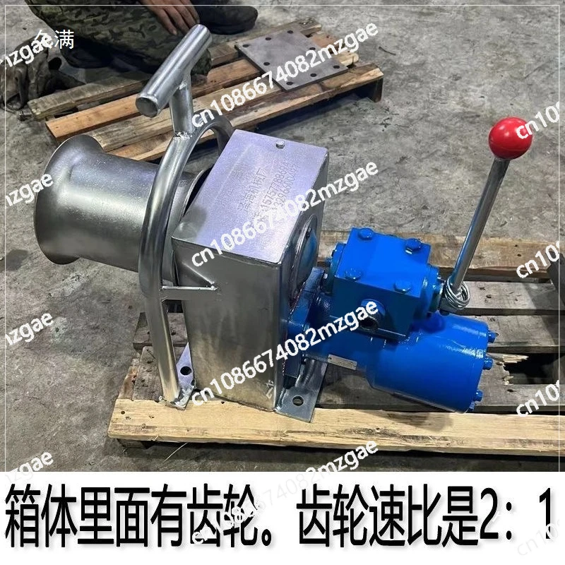 Hydrauliczny poziomy żuraw kotwiczny ze stali nierdzewnej 304, żuraw o udźwigu 1 tony.