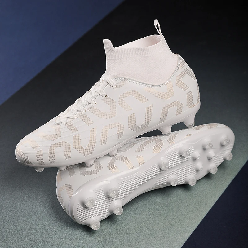 

Стильные мужские футбольные бутсы большого размера 32-46 TF/FG, быстрые футбольные кроссовки для подростков, уличные высокие мужские футбольные бутсы, бутсы