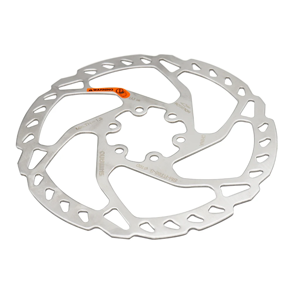 SHIMANO DEORE SM-RT66 6-Bolt Disc Brake Rotor 203/180/160MM Bike Disc Brake for Mountain Bike Original Bicycle Parts