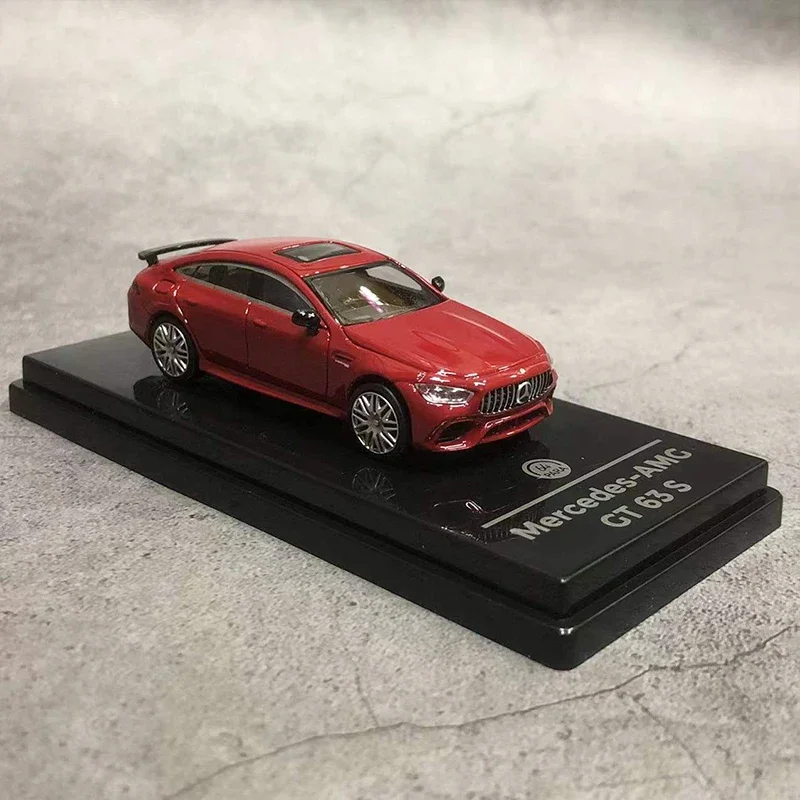 Modèle de voiture GLS 600 SUV GT63, véhicule en alliage, cadeaux d'affichage, collection rouge, Para 1:64