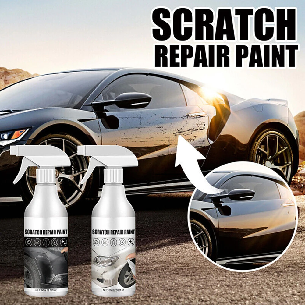 

Rayhong Car Scratch Repair Paint Spray Automobile Scratches Clear Remover Self-painting Glazing Spray