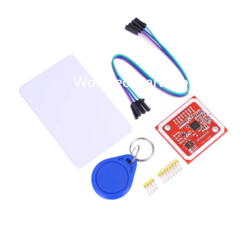 10 sets  PN532 NFC RFID Wireless Module V3 User Kits Reader Writer Mode IC S50 Card PCB Attenna I2C IIC SPI HSU