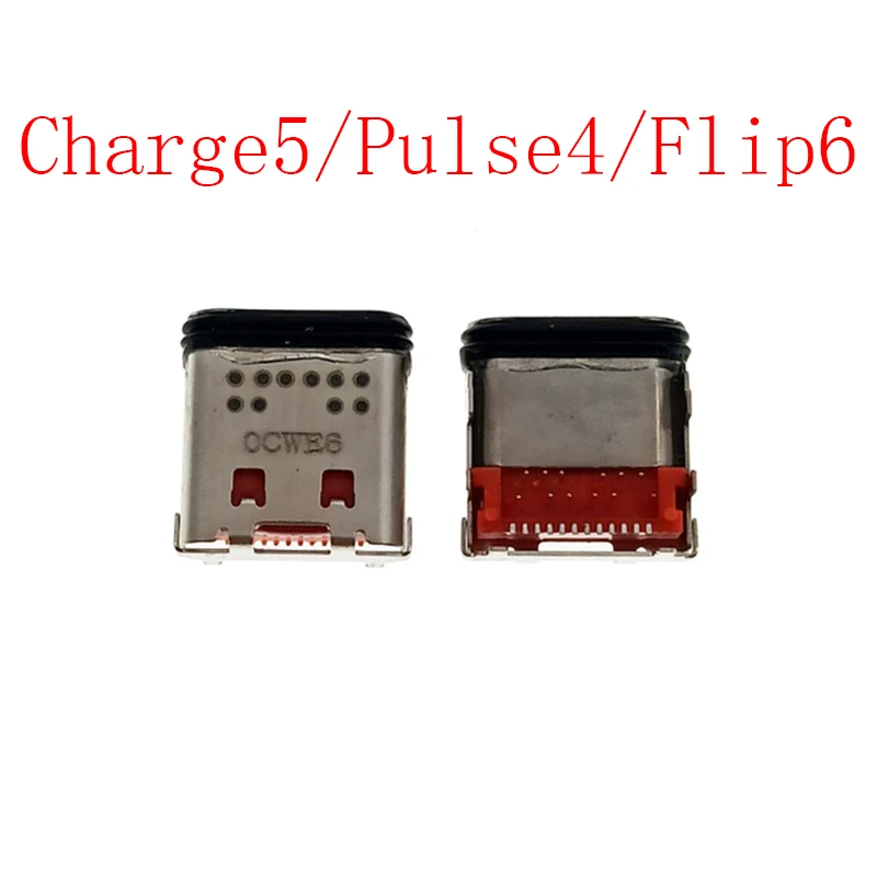 10pcs Micro USB Charging Connector For JBL Charge 5/Flip 6 5 4 3 Pulse 4 3/Extreme/Flip6 Clip 2 4 E3 Go Charger Socket Data Port