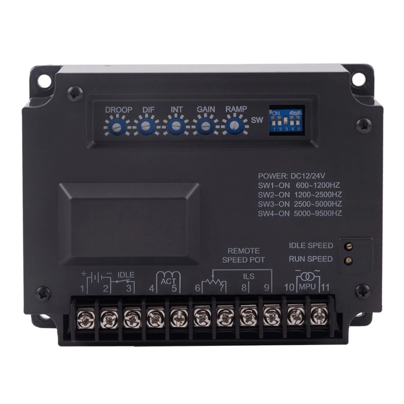 EG3000 EG‑3000 Electronic Speed Controller Governor,  Generator Genset Engine Speed Control Unit 12‑24VDC Spare Part