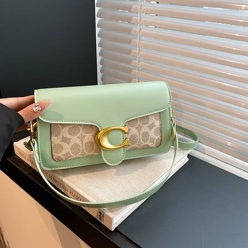 Modelo 2025: bolso ligero de lujo de estilo retro para mujer, exquisito bolso de hombro tipo bandolera, bolso versátil