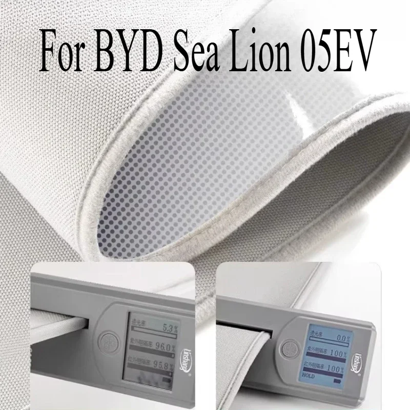 

For BYD Sea Lion 05EV Canopy Sunshade Roof Sunroof Sunscreen Sunscreen Insulation Sunshade Modification Supplies Exterior Parts