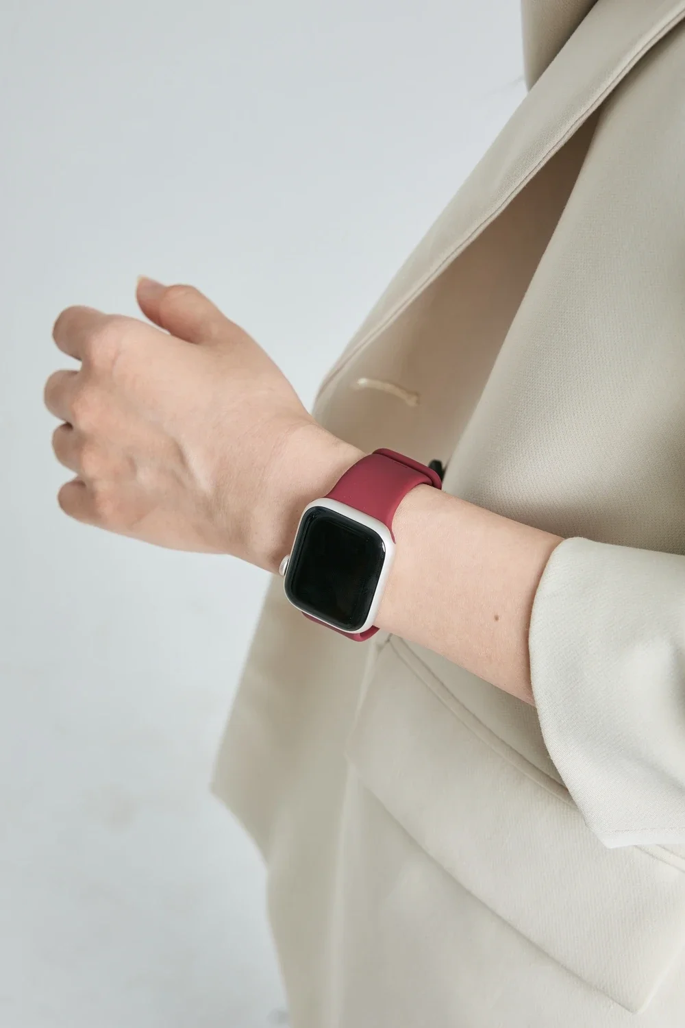 Pulseira de silicone superior para apple watch band feminina série 10/9/8/7/6/5/4/2 se para iwatch 38mm 40mm 41mm 42mm 44mm 45mm 46mm 49mm