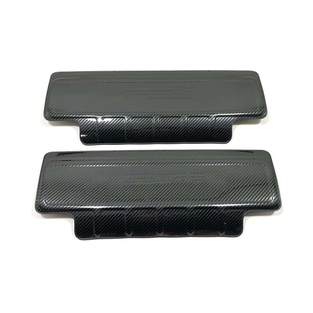 Stainless Steel Car Seat Back Anti-kick Board Panel Covers Decoration Accessories Stickers 2Pcs For Toyota Sienna 2021 2022 2023 - view 4