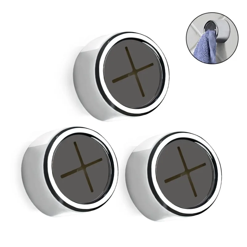 

3 Pieces Kitchen Towel Hooks Easy Installation Wall Mount Hand Towel Hook Ideal As Bathroom Shower or Outdoor Towel Holders