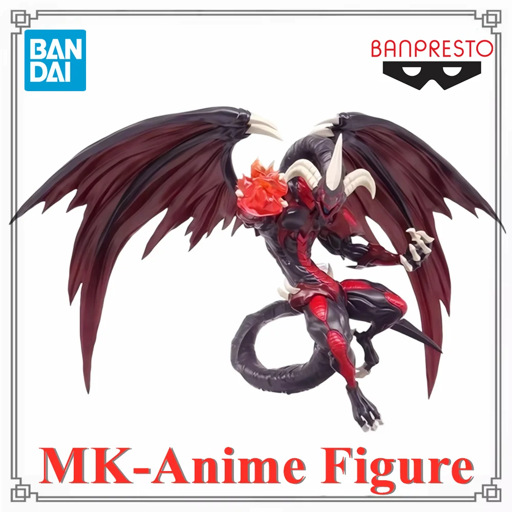 

Bandai Original KONAMI Duel Monsters Anime Red Dragon Archfiend Yu-Gi-Oh! Anime Figure Action Figurine Toys PVC Model Doll Gift