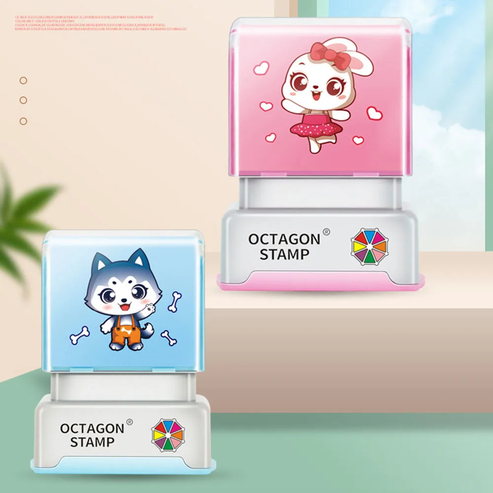 Customized Name Stamp Waterproof Baby Student Clothes Chapter Wash Not Faded Children's Seal Customized Stamp Gifts