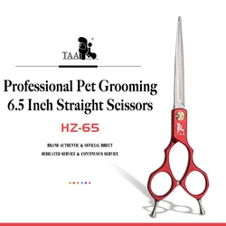 TAA Dog Scissors Grooming Pet Scissors for Dog Handmade Professional Shear 6.5