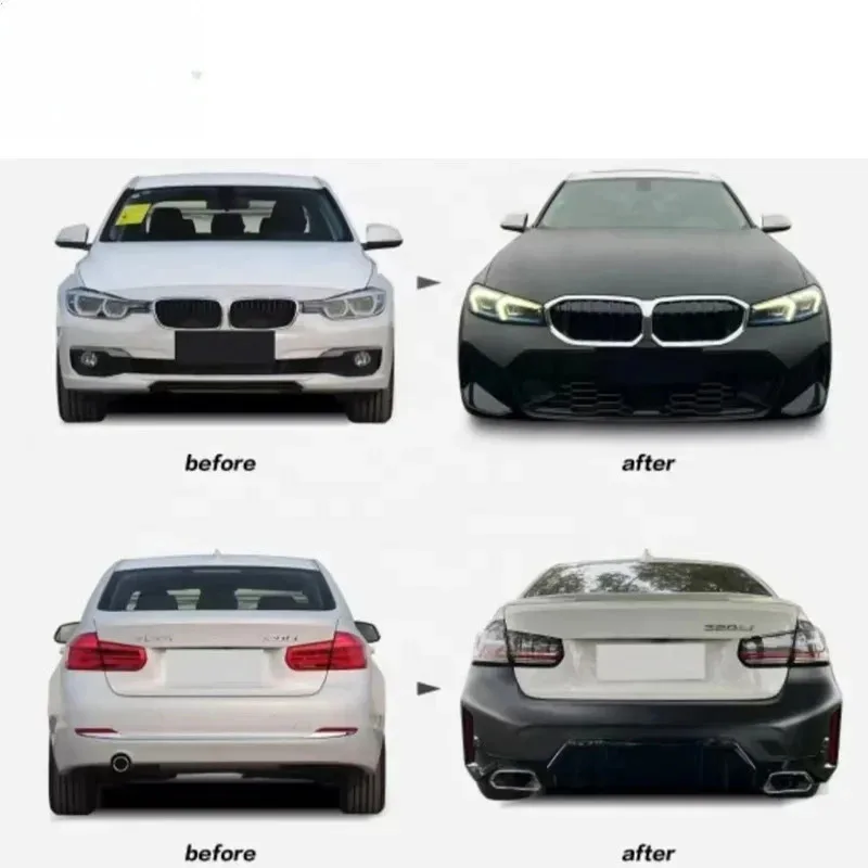 

High quality New Design 2013-2019Y 3 series F30 F35 upgrade to 2023 G20 LCI body kit facelift car accessories auto parts For 3s