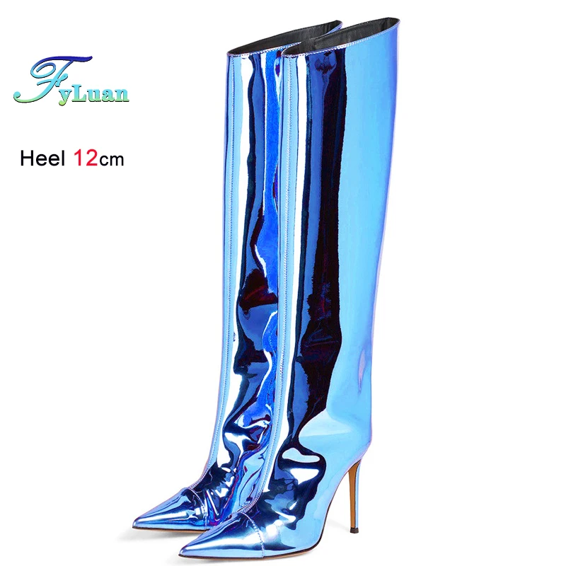 bottes-en-cuir-verni-brillant-pour-femme-chaussures-a-talons-hauts-de-12cm-sexy-pointues-hauteur-des-genoux-style-europeen-et-americain-chaussures-reflechissantes-pour-spectacle-en-t