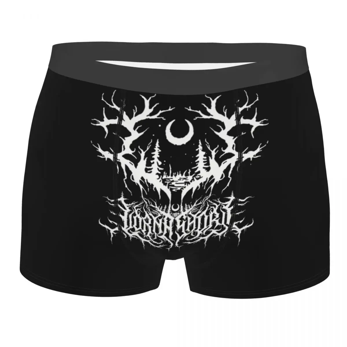 

Пользовательские крутые Lornas Death Metal Music Shores боксеры шорты трусы мужские трусы дышащие трусы нижнее белье