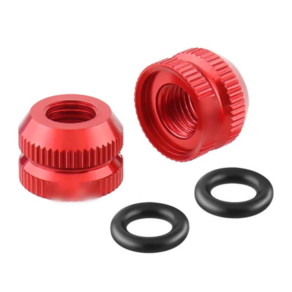 

Aluminum Alloy Valve Nut for Bicycle Nozzles Featuring Superior Air Tightness and Secure Locking for Reliable Use