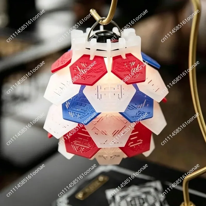 Outdoor lighting, lampshades, camping atmosphere, decorative accessories, acrylic pine cone accessories