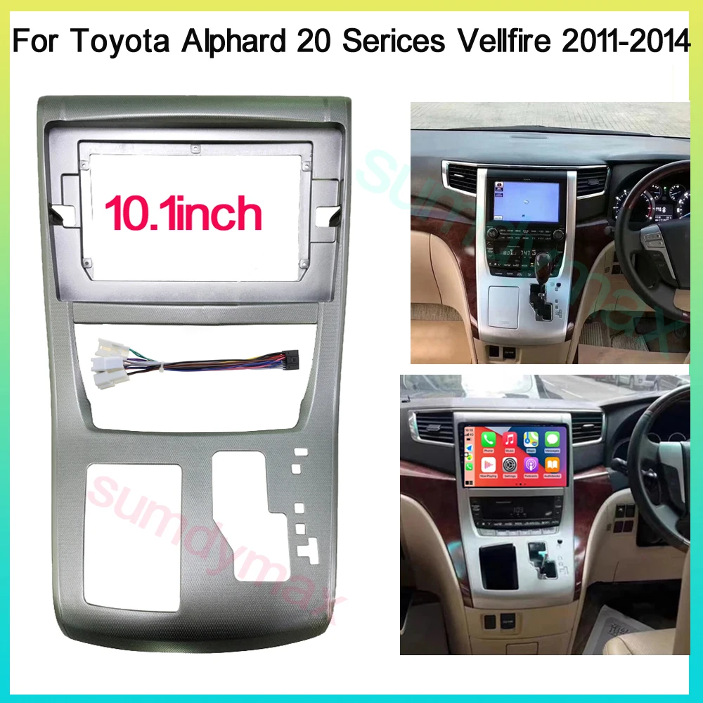 Auto Parts For  TOYOTA Alphard 20 Vellfire 2008-2014 10.1