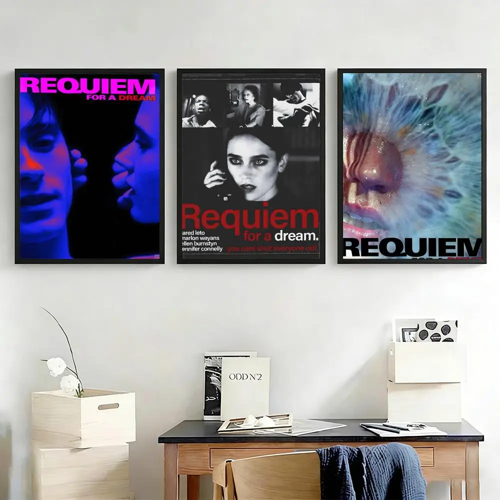 Poster Bedroom Home Decor Art Poster Perfect Gift for Family and Friends R-Requiem for a DreamS