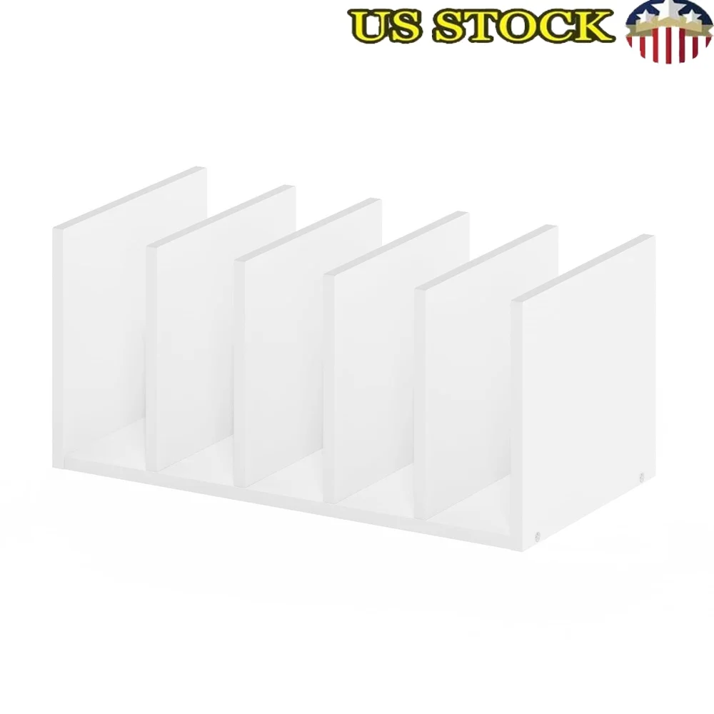 

Desktop Bookshelf Organizer Multi-Compartment Storage Solution Home Office Files Documents A4 Papers Notebooks Compact Durable