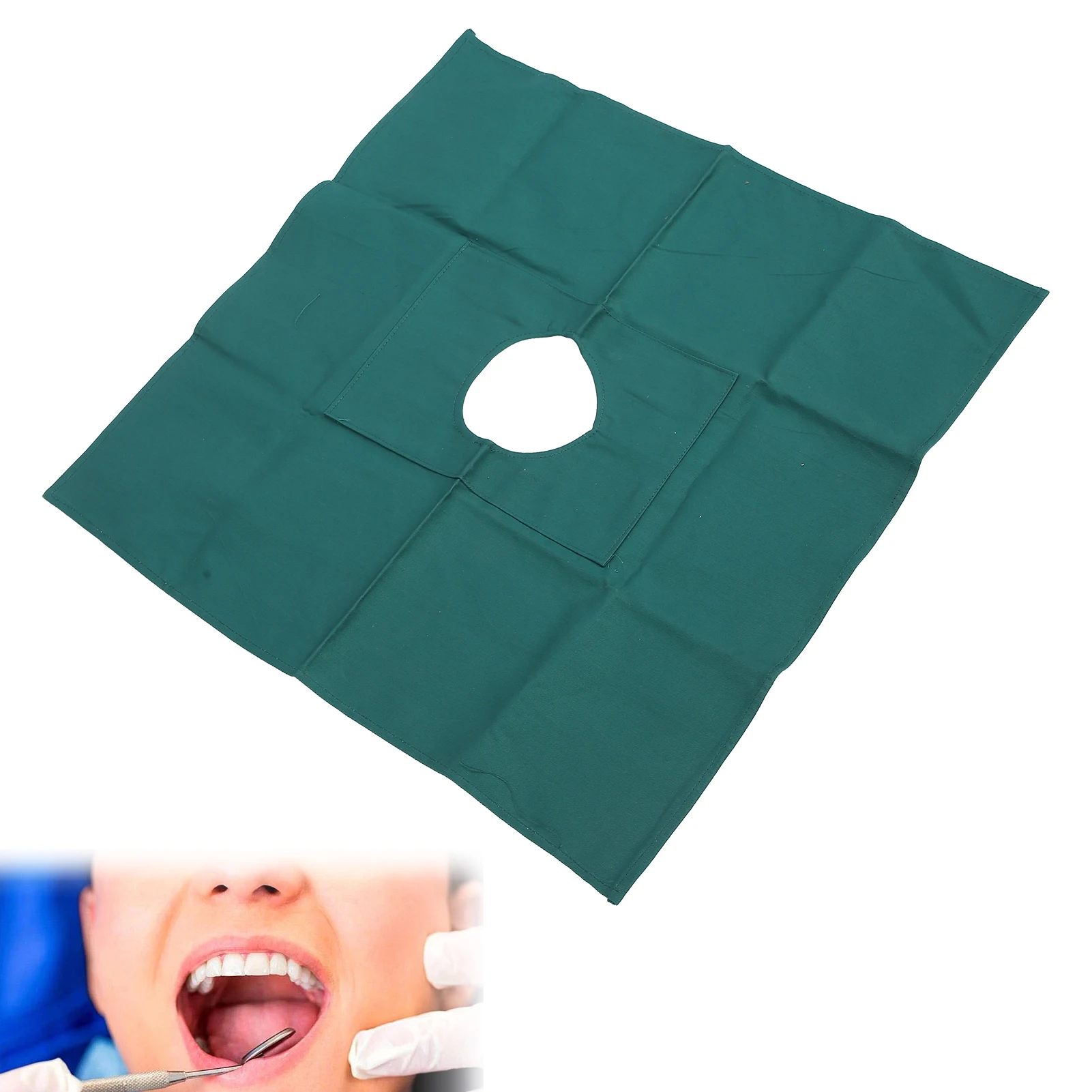 

Dental Accessory Dental Surgical Drapes Cotton Hospital Dentist Surgery Sheet Cover with Hole Accessories Dental Surgical Drapes