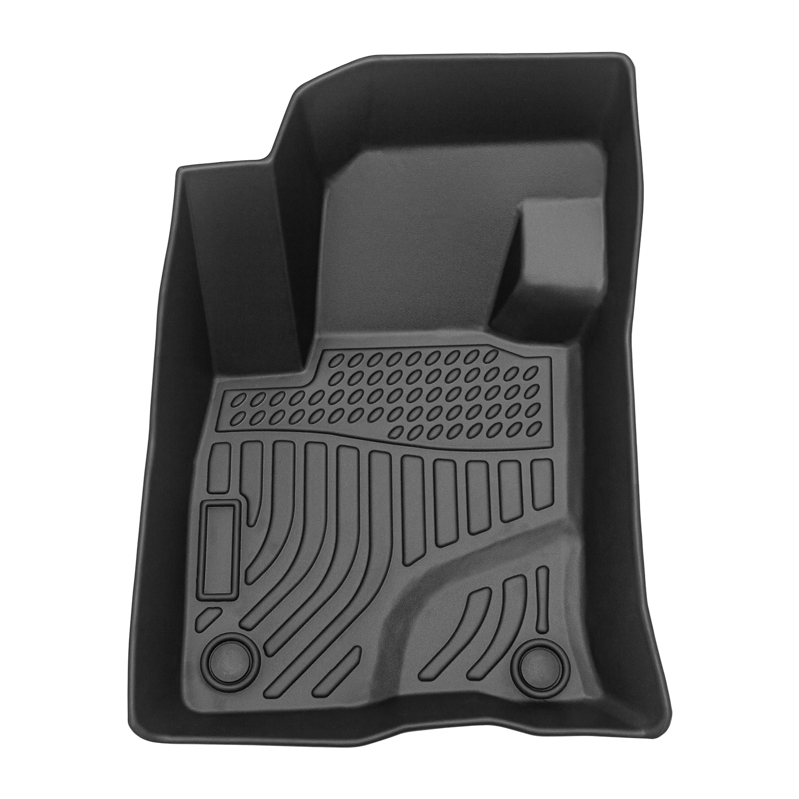 سجادات أرضية السيارة لسيارة Ford Escape 2020-2022، سجادات أرضية مطاطية TPE لجميع الأحوال الجوية باللون الأسود