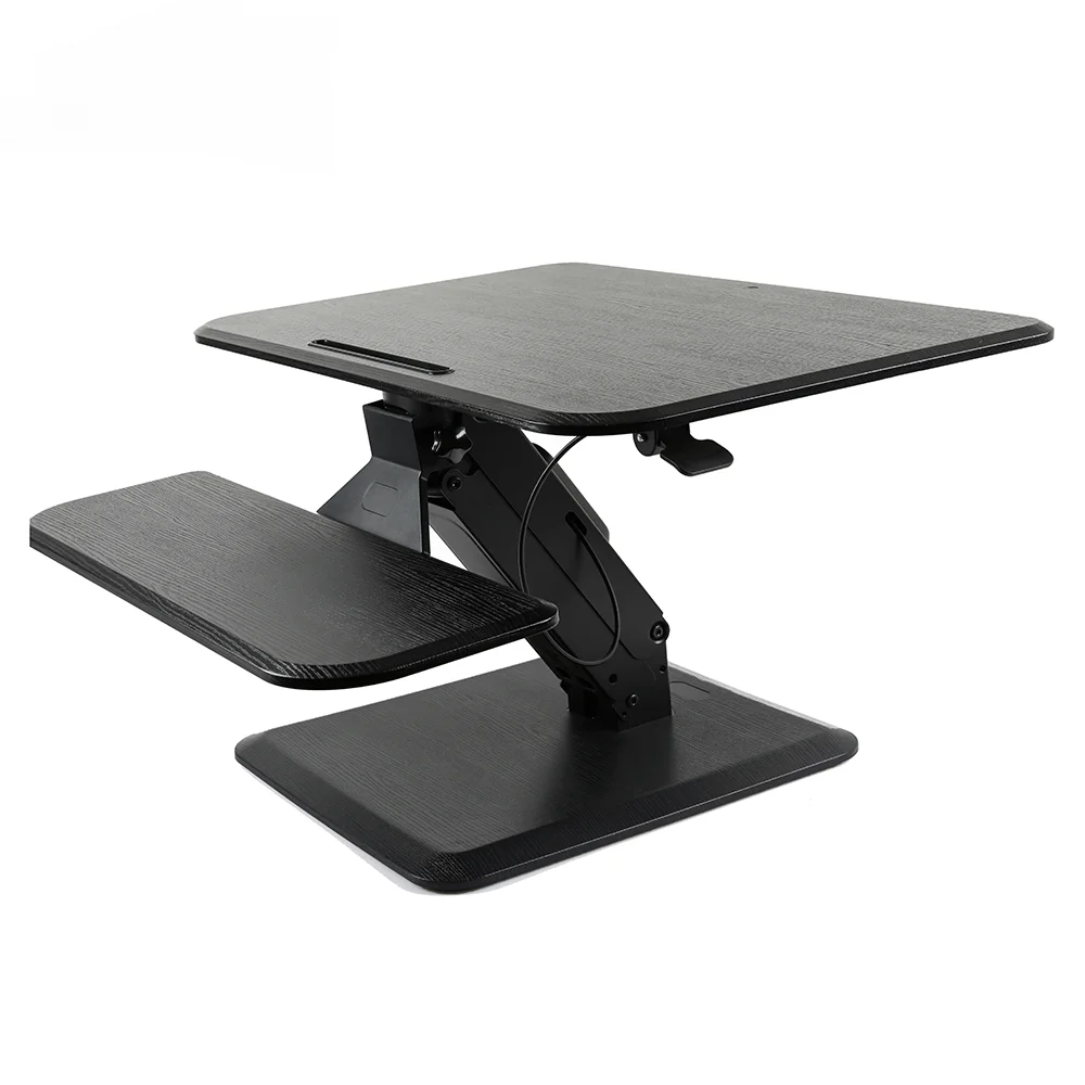 Ergonomic Lift Height Adjustable Computer Sit Stand Desk Converter For Home Office