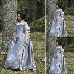 Custom made 1860s rococo Vintage Costumes Victorian Dress Civil War Southern Belle Gown Ball Dress Scarlett dresses