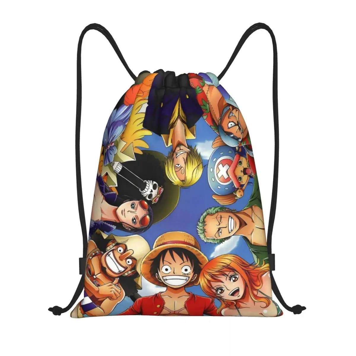 

Рюкзак-мешок One P-Pieces Z-Zoroes Hot Comic с завязками, для женщин и мужчин, для спортзала, складной, для покупок